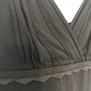 Nanette Lepore black silk top
